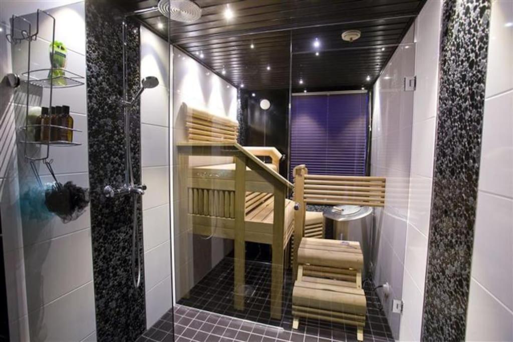 Majestic Penthouse With Sauna & High-Speed Wi-Fi And Parking Rovaniemi Exterior foto