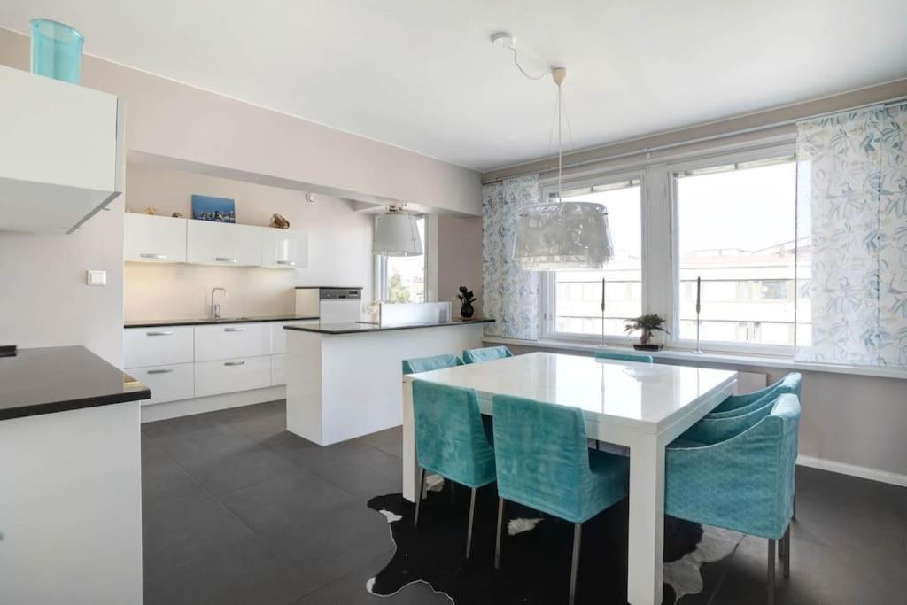 Majestic Penthouse With Sauna & High-Speed Wi-Fi And Parking Rovaniemi Exterior foto